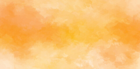 Abstract colorful background with bokeh .Delicate sepia background with paint stains watercolor texture .subtle watercolor orange gradient illustration.	
