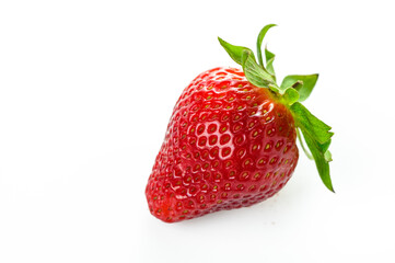 strawberry isolated on white background