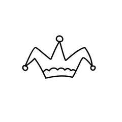 jester hat outline