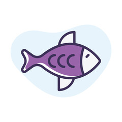 Fish vector icon