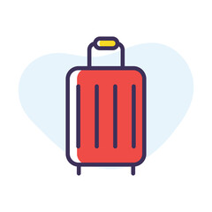 Luggage vector icon