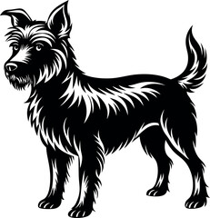 Dog Silhouette Black Vector