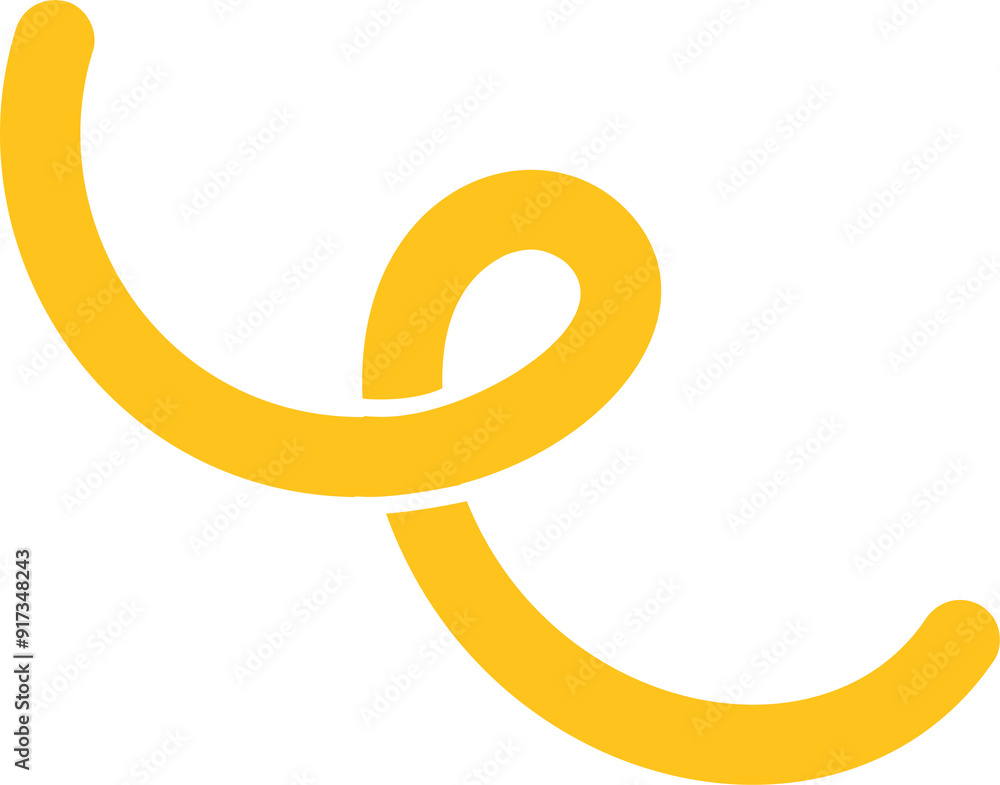 Poster abstract organic shape. doodle element. cute scribble and playful groovy squiggle line. simple carto