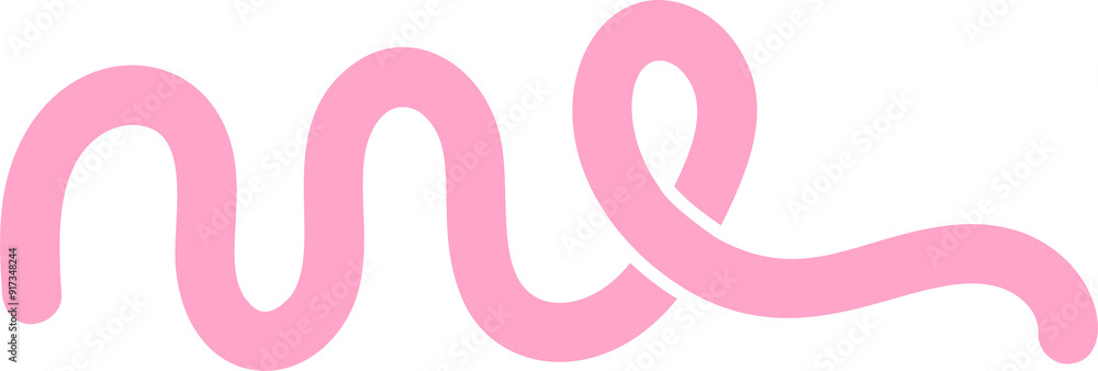 Poster abstract organic shape. doodle element. cute scribble and playful groovy squiggle line. simple carto
