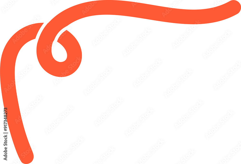 Poster abstract organic shape. doodle element. cute scribble and playful groovy squiggle line. simple carto