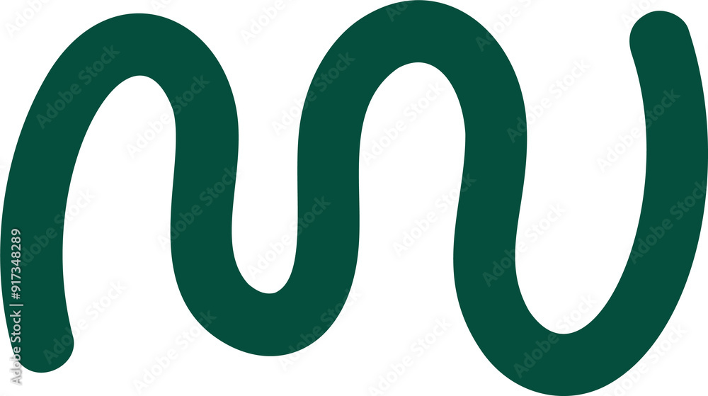 Poster abstract organic shape. doodle element. cute scribble and playful groovy squiggle line. simple carto
