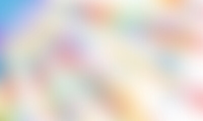 Rainbow beams of light on a transparent background.