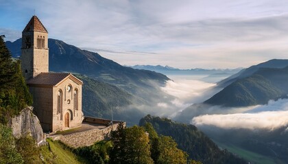church in the mountains