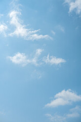 blue sky with clouds