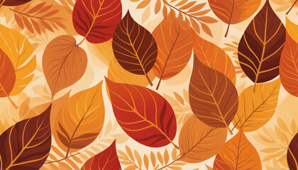 autumn leaves pattern