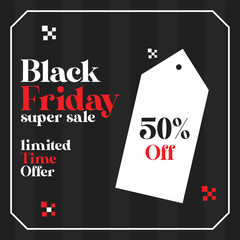 Black Friday social template