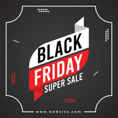 Black Friday super sale template
