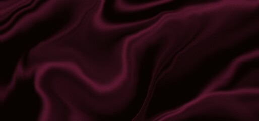 Obraz premium Abstract background with crimson gradient on a black background, grainy textures, grunge noise, website banner design, copy space