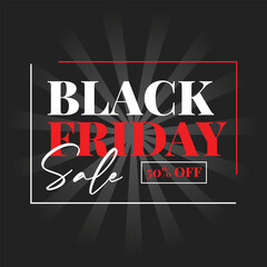 Black Friday social media template