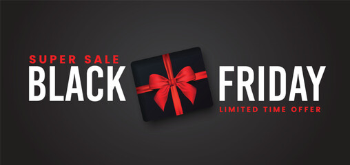 Black Friday banner template 