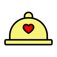 Menu Vector Filled Icon Design