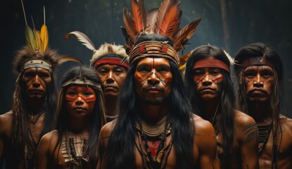 Group of Indigenous People of Amazonia