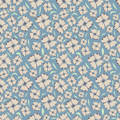 cute flower pattern image for fabric textile or wall decoration