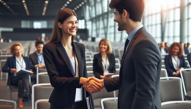 Group of Happy people professionals networking at a business conference hall,discussion,convention,business seminar,startup ideas,new innovation concept