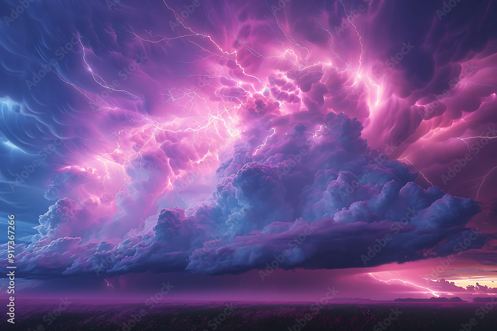 Poster observing lightning storm safe distance dive into physic behind lightning formation discussing how b