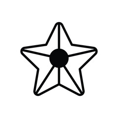 Starfish vector icon