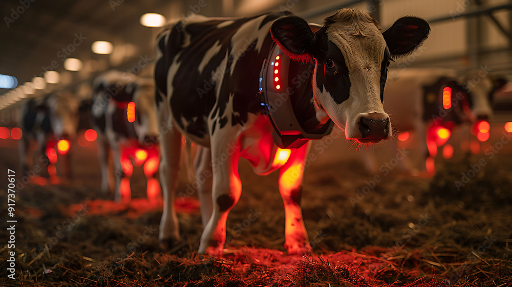 Poster ai robotic milking systems utilizing 3d vision technology milking dairy cows stateoftheart barns in 