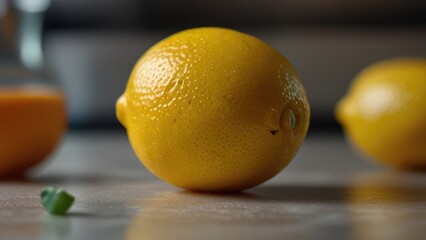 lemons in the kitchen