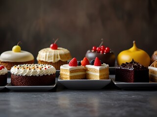 chocolate cake with berries