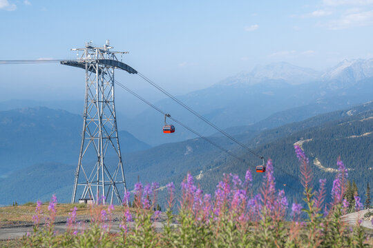 Peak to Peak gondola, Whistler BC, Canada