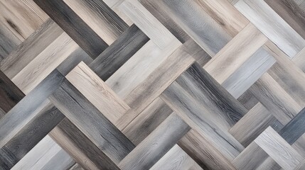 Wood texture pattern forming a herringbone parquet