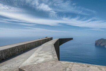 CASA c-295 of the Portugese airforce operating at madeira airport. Beautiful simple AI generated image in 4K, unique.