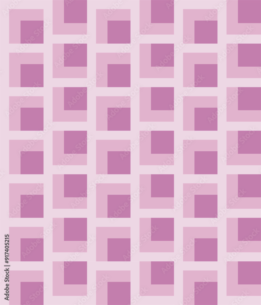 Poster a composition of square geometric fields with shades of violet as background inspiration for visual 