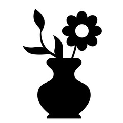 vase with flowers