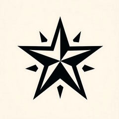 Obraz premium Star vector icon symbol