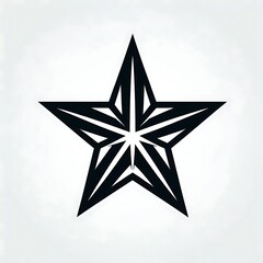Obraz premium Star vector icon symbol