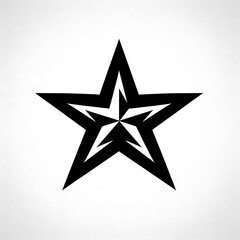 Obraz premium Star vector icon symbol