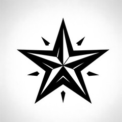 Obraz premium Star vector icon symbol