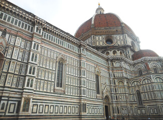 Florence, Italy- 04.08.2014 - Cathedral of Santa Maria del Fiore. Travel