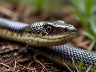 Obraz premium close up of a snake