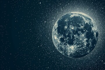 Obraz premium Retro Sci-Fi Background Futuristic landscape . Beautiful simple AI generated image in 4K, unique.