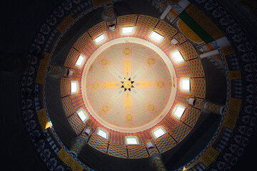 Obraz premium ceiling of a building