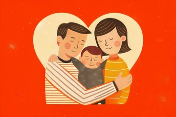 celebrating parent's day, father's day, family, mother's day