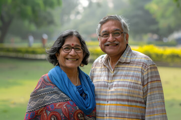 An Indian Couple's Day at the Park