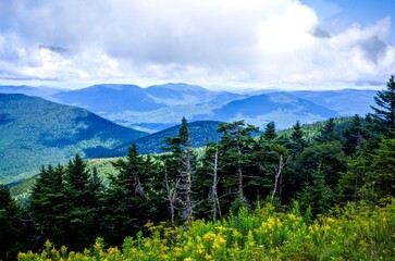 Atop Mount Equinox Skyline Drive