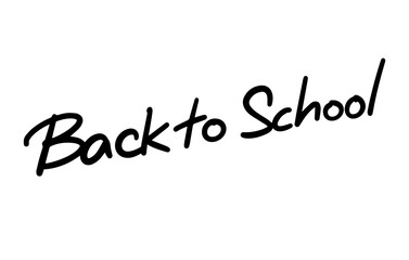 Back to school monoline. Modern Lettering. Brushpen Pointed Pen font. Calligraphy script. Expressive Fancy Hand written typeface. Education and online learning. 