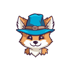 Wolf mascot logo design