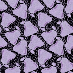 Halloween pumpkins seamless pattern for wrapping paper and fabric