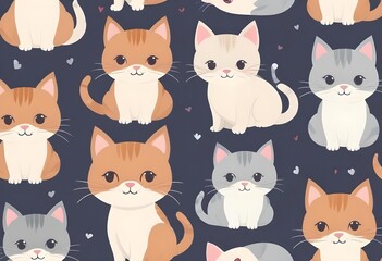 bulldog, cute cat  mascot design vector design for t-shirt