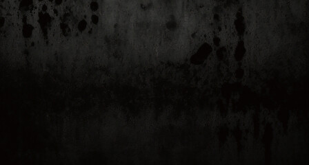 Fototapeta premium Dark black grey background marbled stone wall or rock industrial texture in website banner header backdrop design