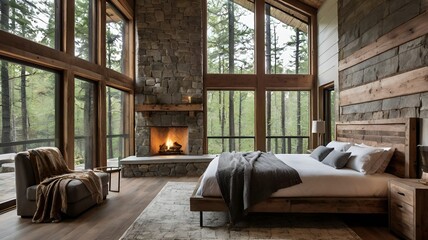 interior of a hotel room